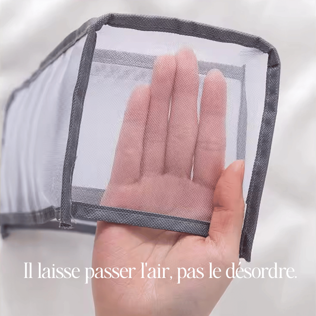 Organisateur de tiroir – Rangez vos boxers avec style