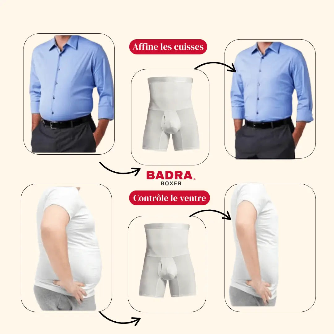 Boxer Gainant Sculptor® — Maintien Abdominal & Silhouette Redessinée