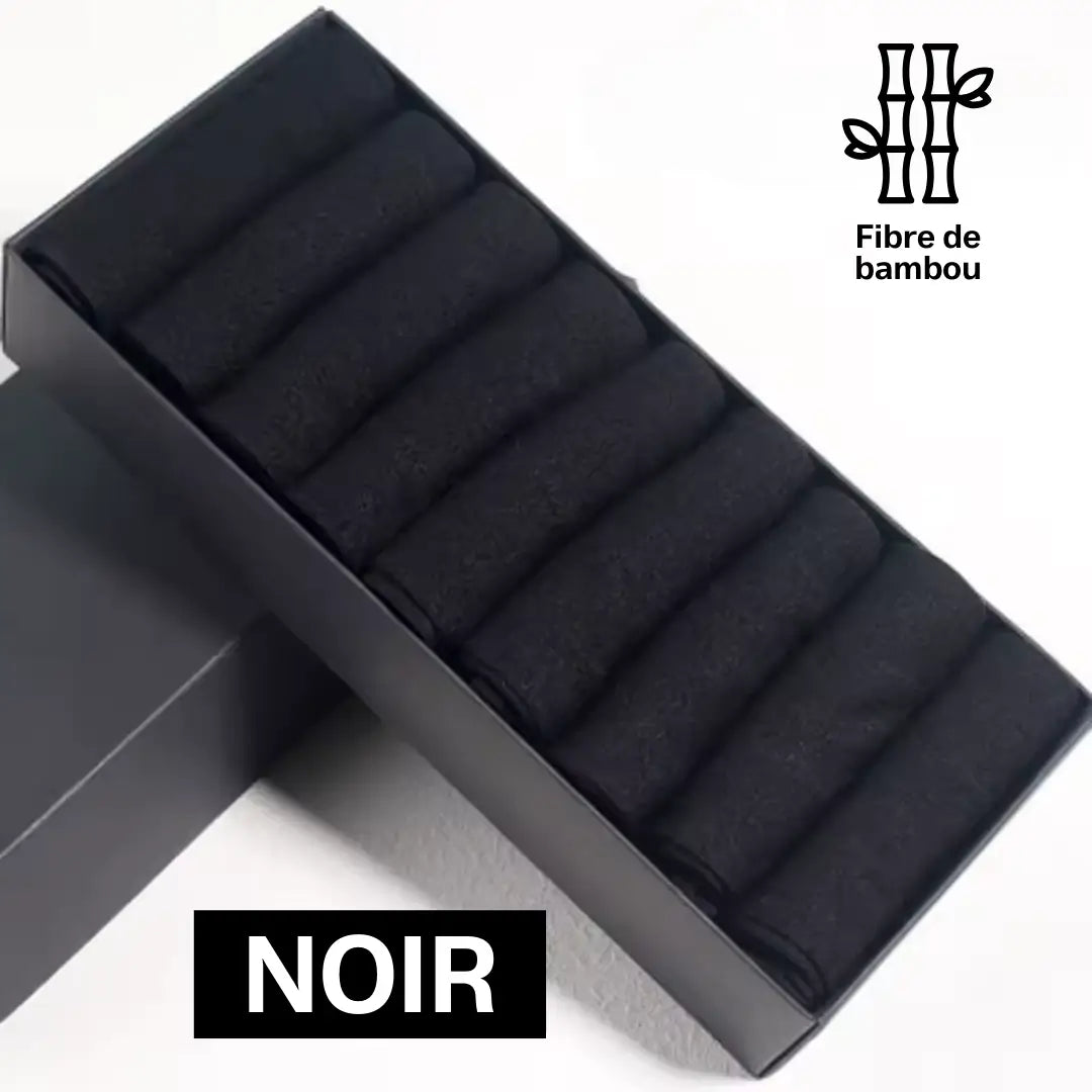 10 Paires de  Bas – Fibre de Bambou