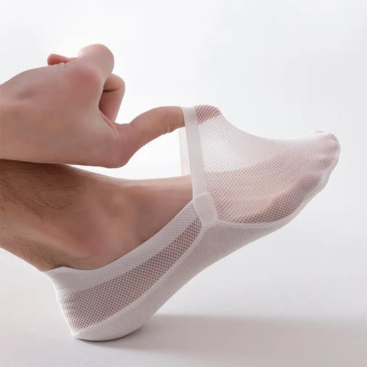 Chaussettes invisibles respirantes antidérapantes