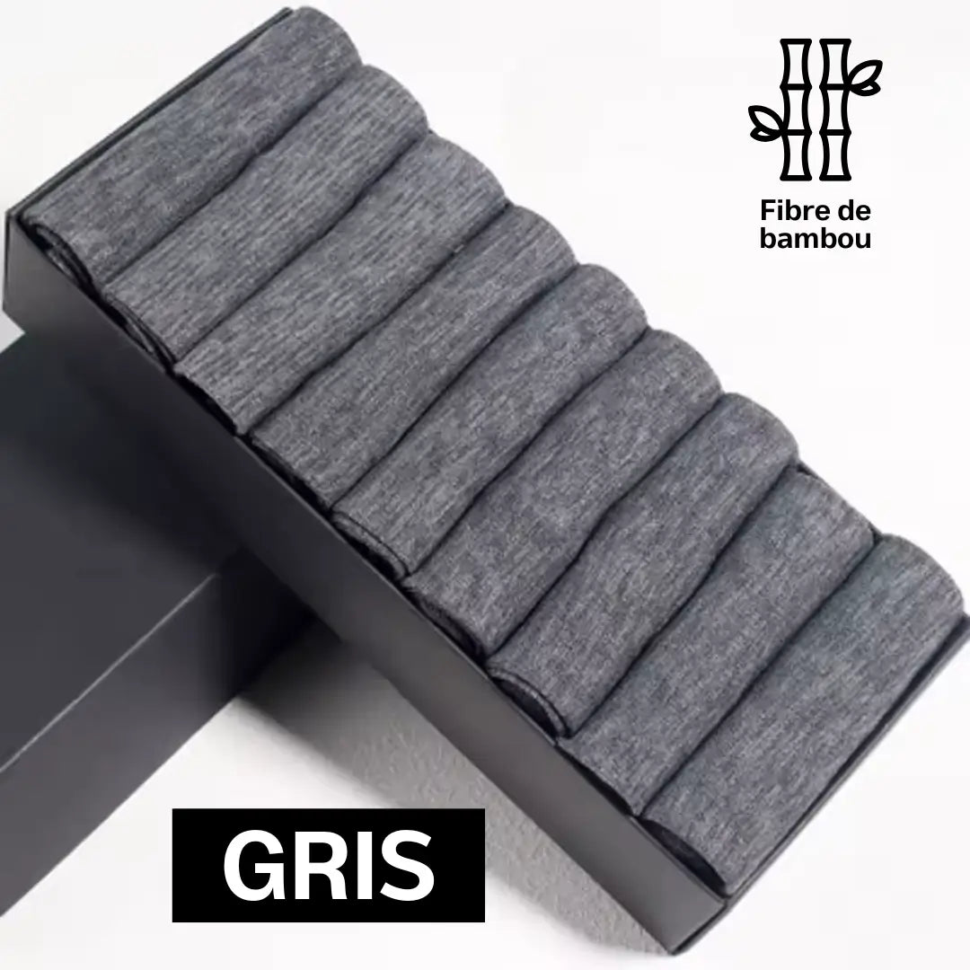 10 Paires de  Bas – Fibre de Bambou