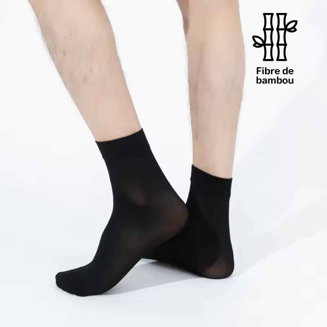 10 Paires de  Bas – Fibre de Bambou