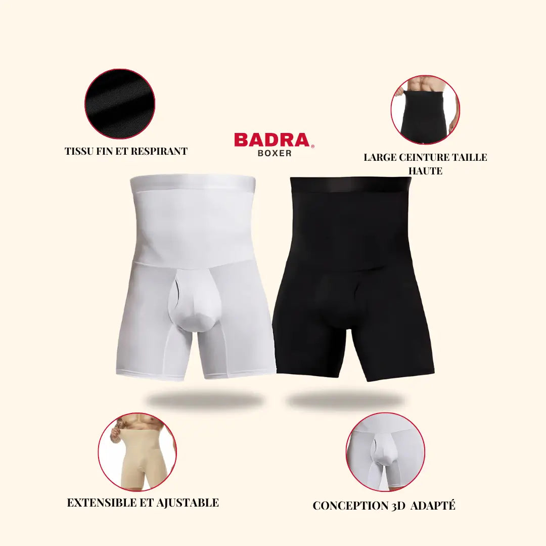 Boxer Gainant Sculptor® — Maintien Abdominal & Silhouette Redessinée