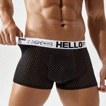 MESH HELLO™ Le Boxer qui respire vraiment