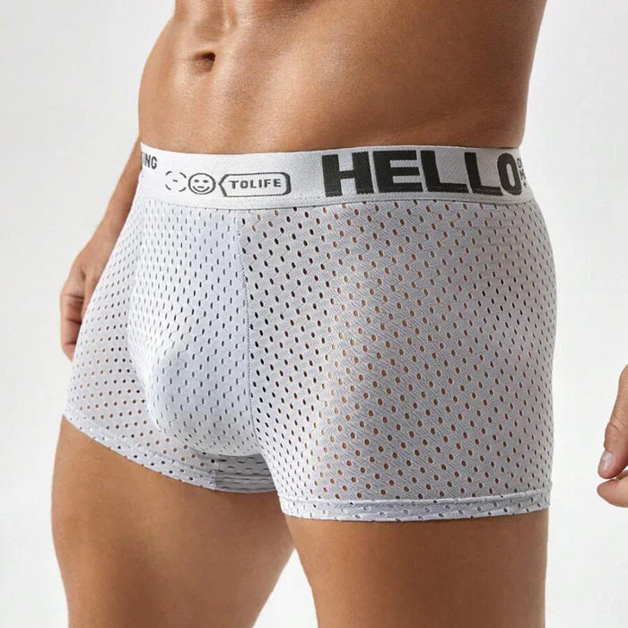 MESH HELLO™ Le Boxer qui respire vraiment