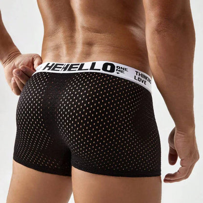 MESH HELLO™ Le Boxer qui respire vraiment