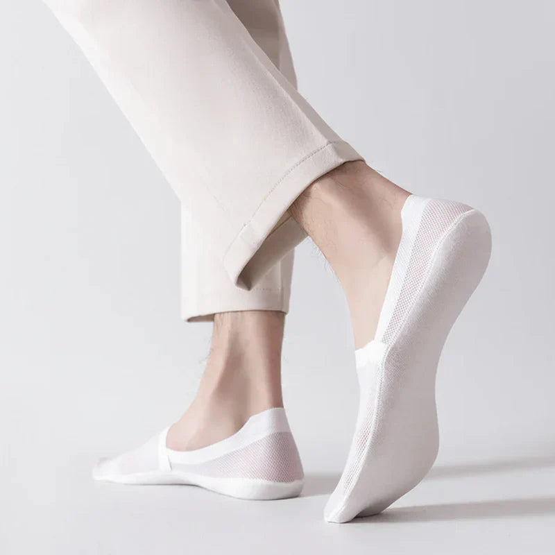 Chaussettes invisibles respirantes antidérapantes